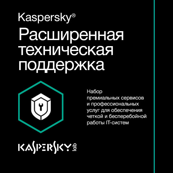 Kaspersky Расширенная техническая поддержка Коробочная версия - Сертификат на 2 года. Start