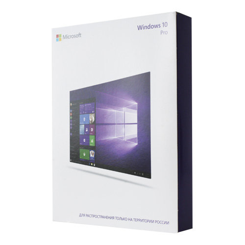 Microsoft Windows 10 Pro Русская Коробочная версия